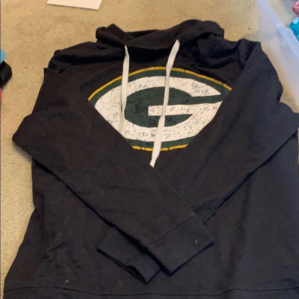packers cowl neck sweatshirt